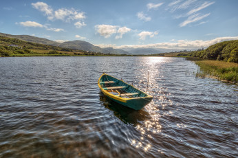 Картинка корабли лодки +шлюпки простор река лодка