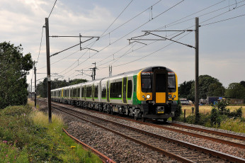 Картинка техника поезда локомотив состав рельсы дорога железная