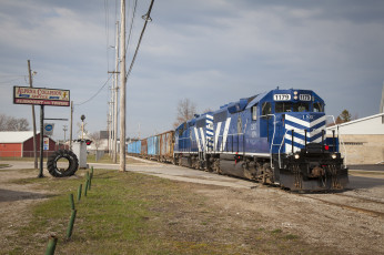 Картинка техника поезда состав локомотив рельсы дорога железная