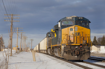 Картинка техника поезда состав локомотив рельсы дорога железная