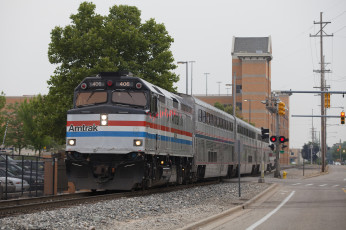 Картинка техника поезда состав рельсы локомотив железная дорога