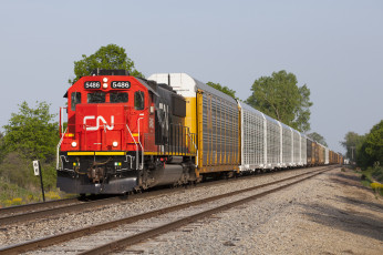 Картинка техника поезда железная рельсы дорога состав локомотив