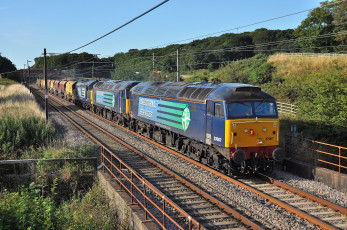 Картинка техника поезда локомотив состав рельсы дорога железная