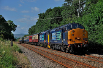 Картинка техника поезда состав локомотив рельсы дорога железная