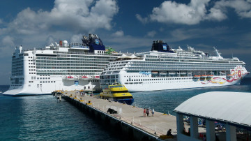 Картинка ncl+epic+and+sun корабли лайнеры лайнер круизный