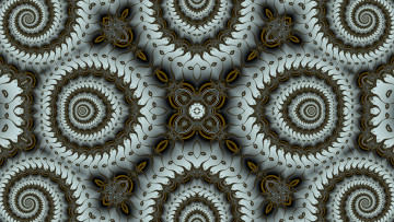 Картинка 3д+графика фракталы+ fractal цвета фон узор