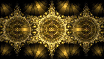 Картинка 3д+графика фракталы+ fractal узор фон цвета