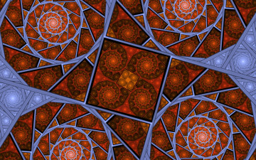 Картинка 3д+графика фракталы+ fractal узор цвета фон