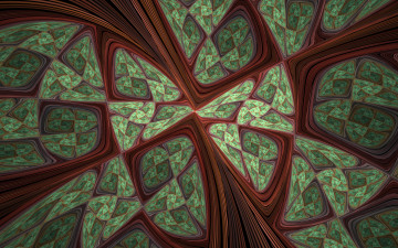 Картинка 3д+графика фракталы+ fractal узор фон цвета