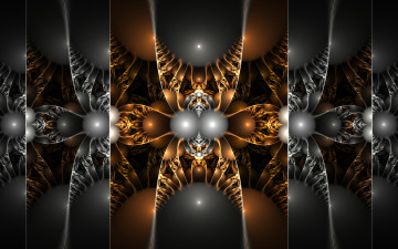 Картинка 3д+графика фракталы+ fractal узор фон цвета