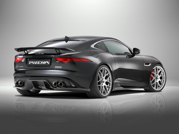 Обои картинки фото автомобили, jaguar, 2015г, design, piecha, coupе, f-type, r