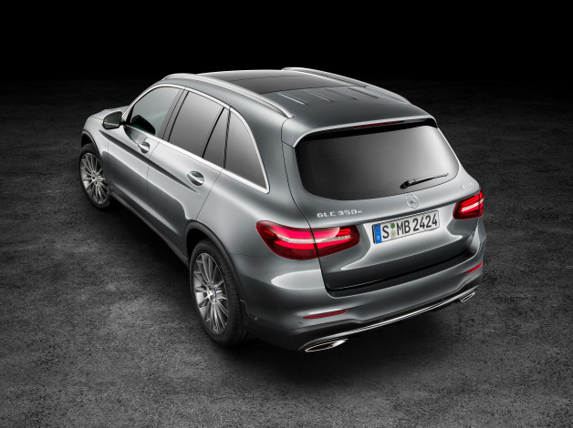 Обои картинки фото автомобили, mercedes-benz, glc, 350, e, 4matic, x205, 2015г