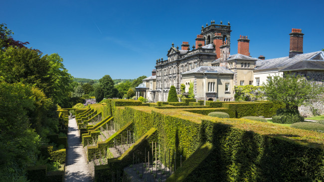 Обои картинки фото biddulph grange, города, - дворцы,  замки,  крепости, парк, здание