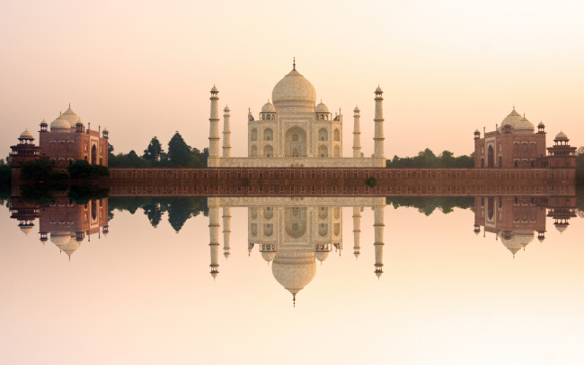 Обои картинки фото города, тадж-махал , индия, замок, casstle, храм, pradesh, agra, india, taj, mahal, тадж, махал, памятник