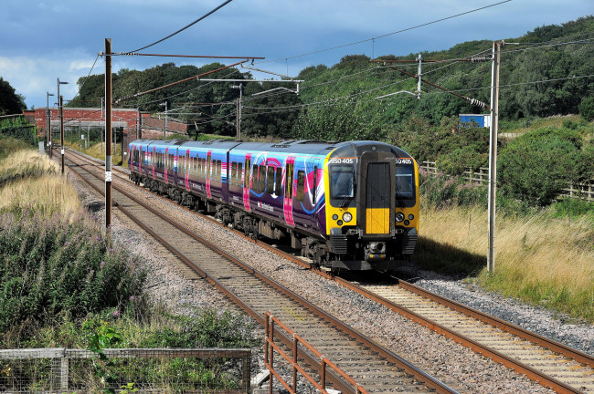 Обои картинки фото техника, поезда, состав, локомотив, рельсы, дорога, железная