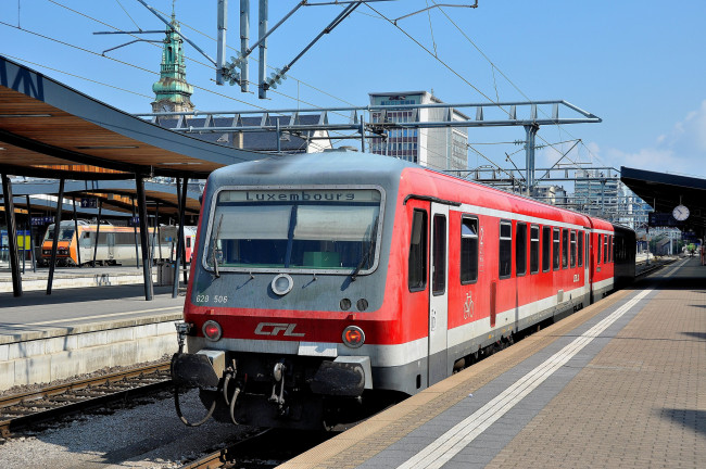 Обои картинки фото техника, поезда, состав, локомотив, рельсы, дорога, железная