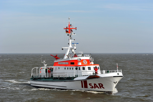 Обои картинки фото hermann helms, корабли, другое, спасательное, судно