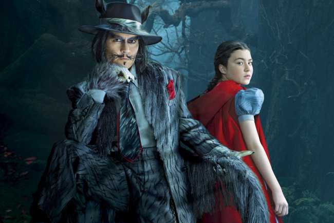 Обои картинки фото кино фильмы, into the woods, lilla, crawford, johnny, depp