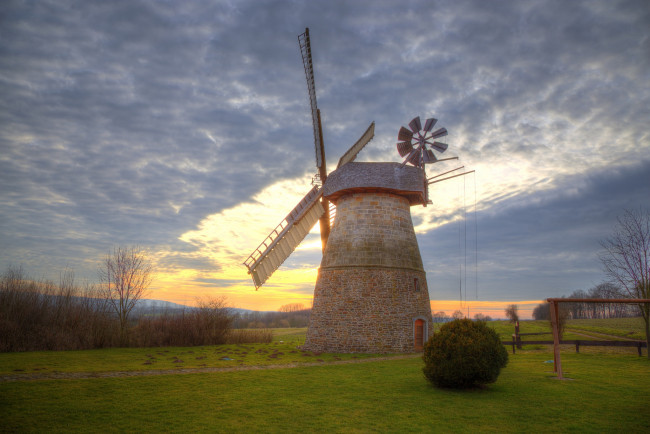 Обои картинки фото разное, мельницы, мельница, ветряк