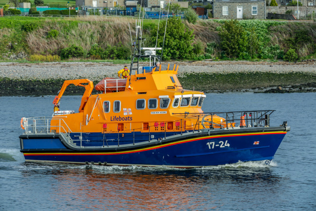 Обои картинки фото rnlb bon accord, корабли, другое, спасательное, судно