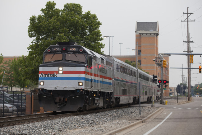 Обои картинки фото техника, поезда, состав, рельсы, локомотив, железная, дорога