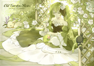 Картинка аниме vocaloid девушка