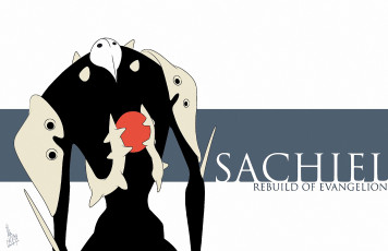 Картинка аниме evangelion ангел монстр angel