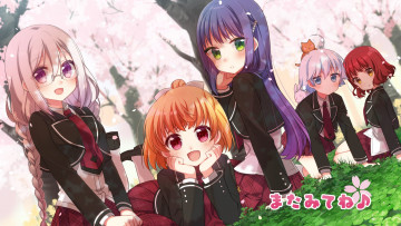 Картинка anne-happy аниме anne+happy взгляд фон девушки