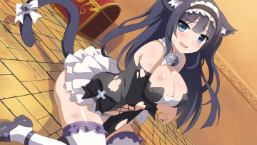 Картинка sakura+dungeon аниме девушка взгляд фон