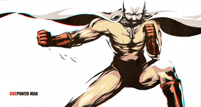 Обои картинки фото аниме, one punch man, сайтама
