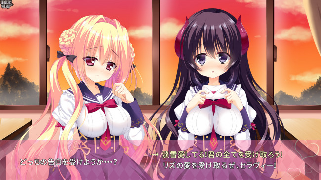 Обои картинки фото аниме, unknown,  другое, девушки, взгляд, фон