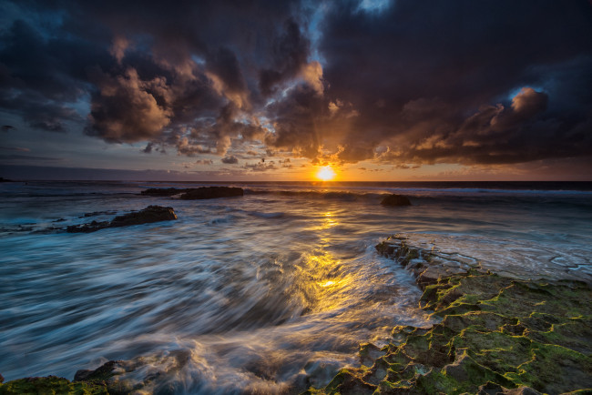 Обои картинки фото природа, восходы, закаты, рассвет