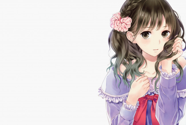 Обои картинки фото аниме, unknown,  другое, девушка