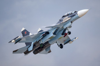 Картинка su-30sm авиация боевые+самолёты истребитель