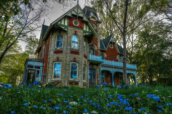 Картинка города -+здания +дома дом загородный