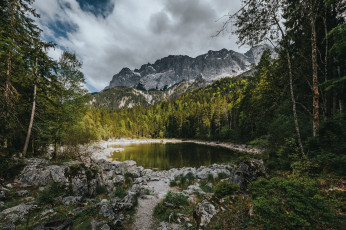 Картинка природа реки озера река лес