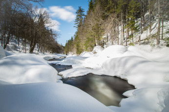 Картинка природа зима снег