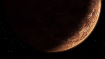 Картинка космос луна brown darkness planet korriba the old republic sci fi stars