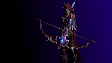 Картинка 3д+графика эльфы+ elves девушка взгляд фон