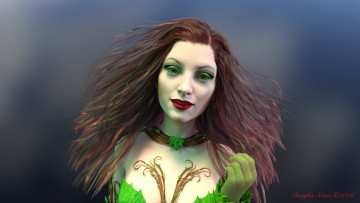 Картинка 3д+графика люди+ people взгляд девушка фон