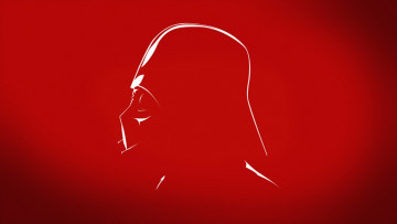 Картинка рисованное минимализм strong star wars uniform helmet darth vader sith lord powerful red man