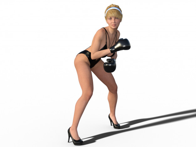 Обои картинки фото 3д графика, спорт , sport, девушка, взгляд, фон