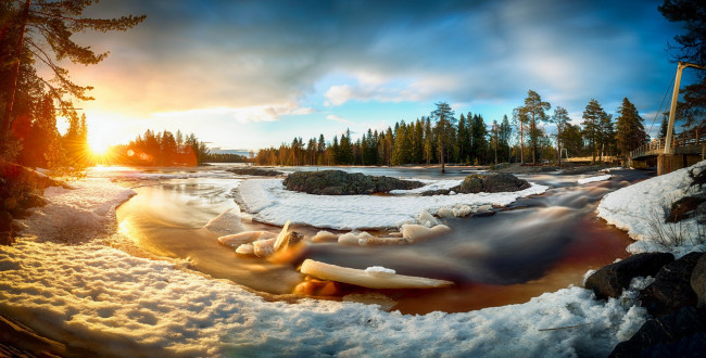 Обои картинки фото природа, зима, снег