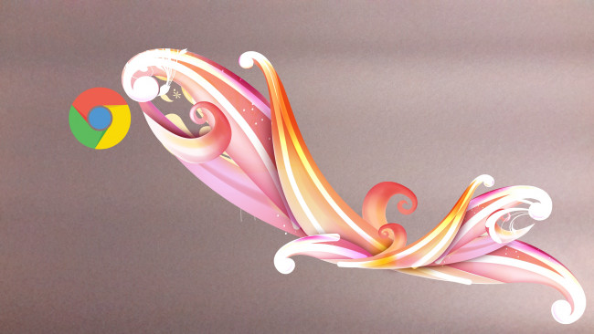 Обои картинки фото компьютеры, google,  google chrome, фон, логотип