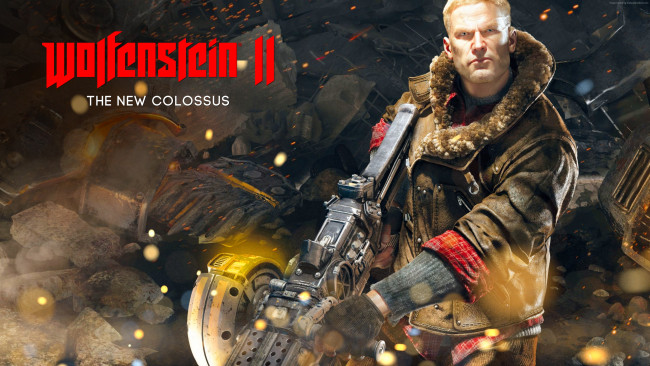 Обои картинки фото wolfenstein ii,  the new colossus, видео игры, action, шутер, the, new, colossus, wolfenstein, ii