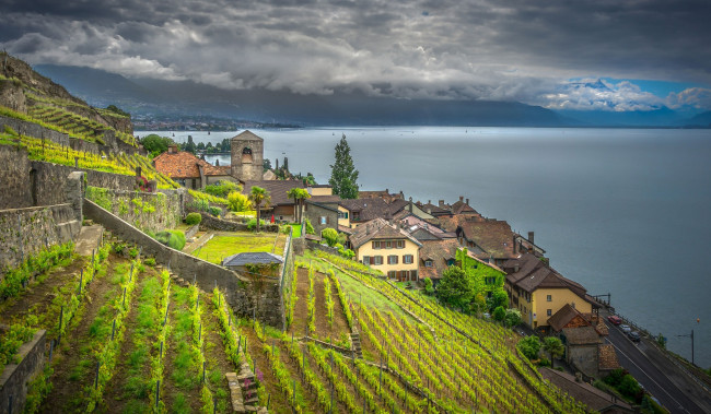 Обои картинки фото города, - панорамы, побережье
