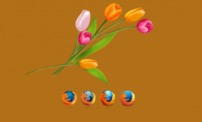 Обои картинки фото компьютеры, mozilla firefox, логотип, фон