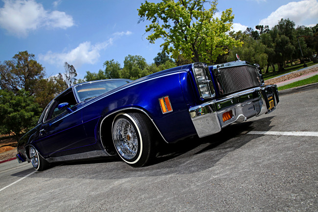 Обои картинки фото 1977-chevrolet-malibu, автомобили, chevrolet