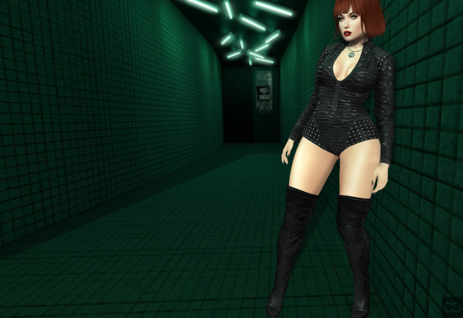 Обои картинки фото 3д графика, люди , people, взгляд, фон, девушка