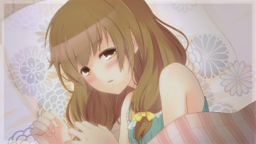 Картинка a+butterfly+in+the+district+of+dreams аниме unknown +другое+ фон взгляд девушка